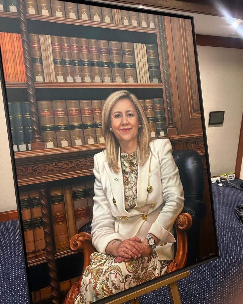 Official portrait by Brownwyn Hill