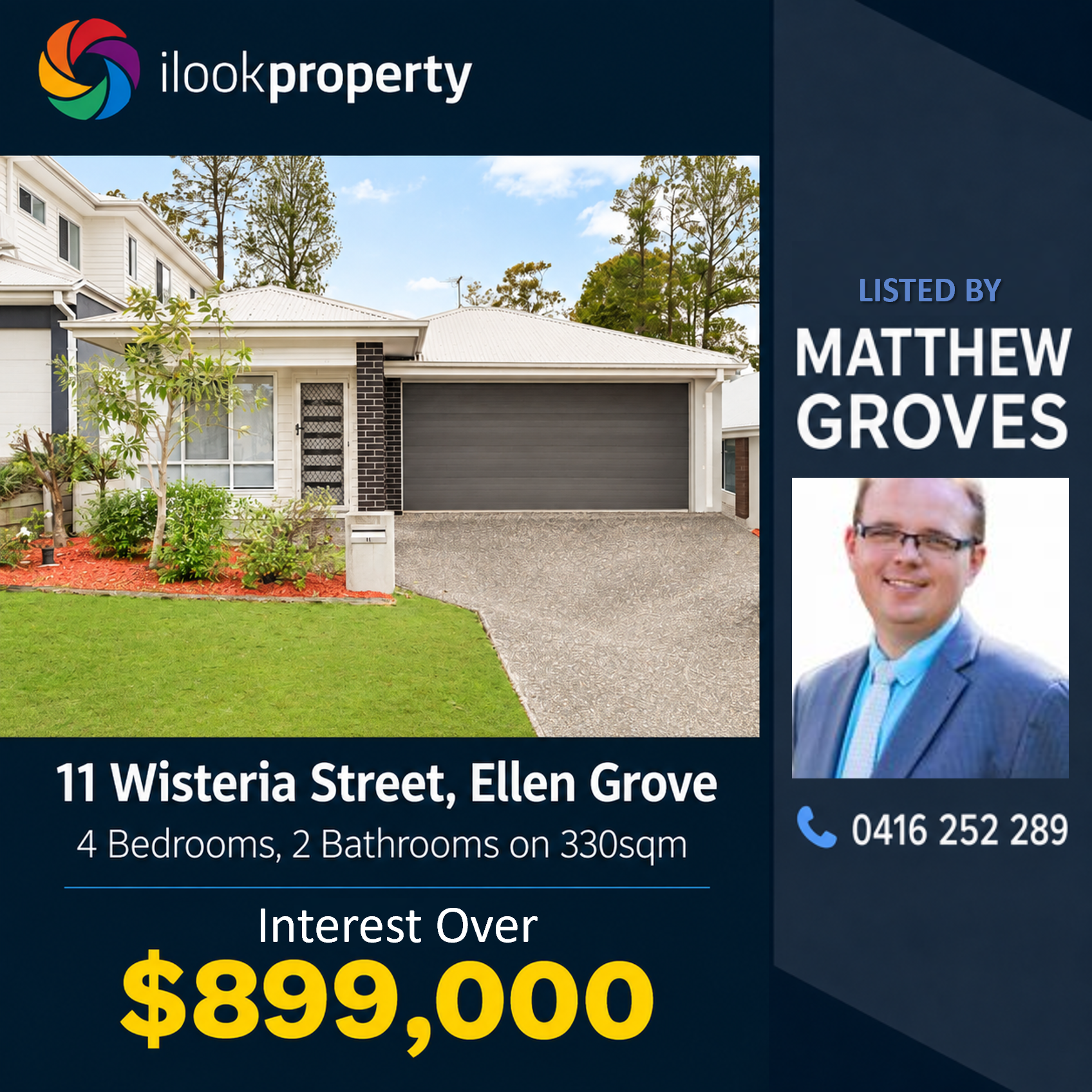 11 Wisteria Street, Ellen Grove property graphic